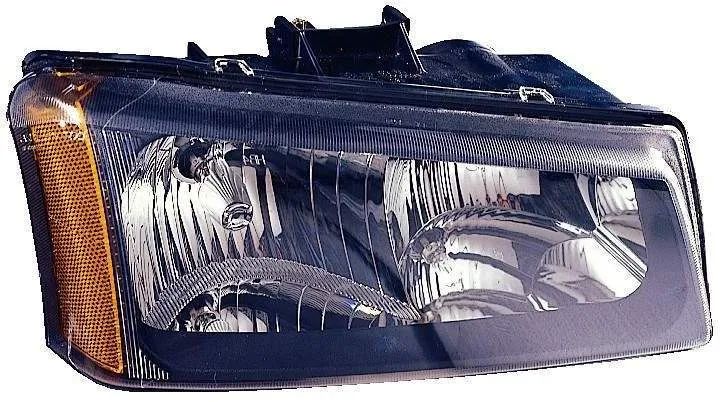 Chevrolet Avalanche 2003-2007/Pickup Chevy Silverado 2003-2006 Head Lamp Passenger Side With smooth Bezel Without Cladding High Quality