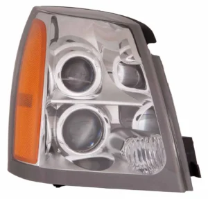 Cadillac SRX Head Lamp Passenger Side Halogen CAPA Certified 2004-2009