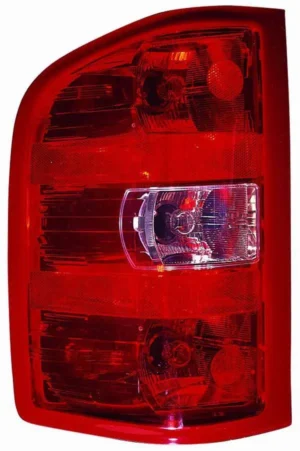 Chevy Silverado Pickup Tail Lamp Driver Side Excludes 25/3500 Dually Series 11-12/1500 2ND Design Series 2010/1500 Series 2011 High Quality 2007-2009, 2012-2013