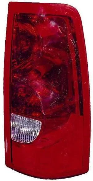 Chevy Silverado Pickup Tail Lamp Passenger Side For Fleetside Models Excludes 3500 High Quality 2003