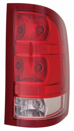 GMC Sierra Pickup 2010-2013/Pickup Sierra 2500-3500 2011-2014 Tail Lamp Passenger Side 2ND Design Without Dark Red Trim With small Back-up Bulb Excludes Base/dually Model High Quality