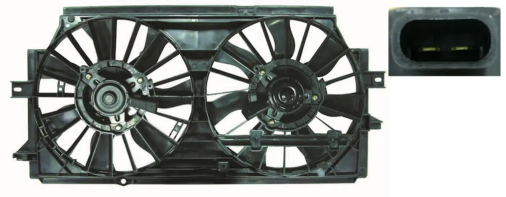 Buick Century/Regal Radiator Fan Assembly 3.1L/3.8 L 2000-2001