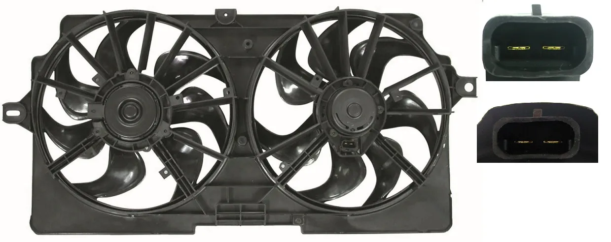 Buick Century 1999/Pontiac Grand PRIX 1999-2003 Radiator Fan Assembly 3.1 L