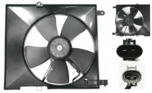 Chevrolet Aveo Hatchback/Aveo Sedan Radiator Fan Assembly With AC 2005-2008