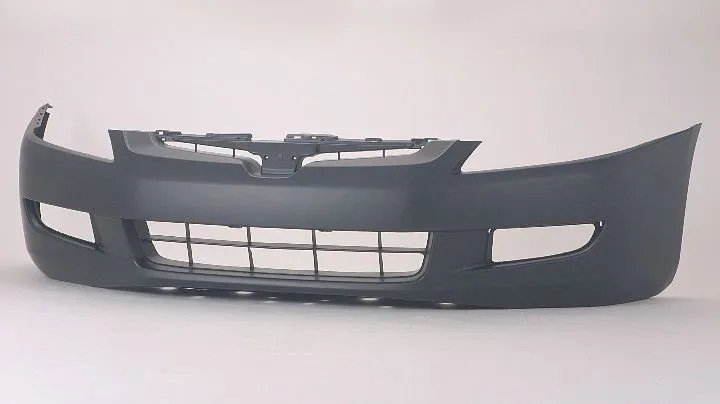 Honda Accord Coupe Bumper Front Primed With FOG Lamp Hole M/T V6 | 2003-2005