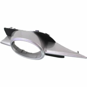 Honda Civic Coupe Fog Lamp Bezel Front Passenger Side Primed Black 2009-2011