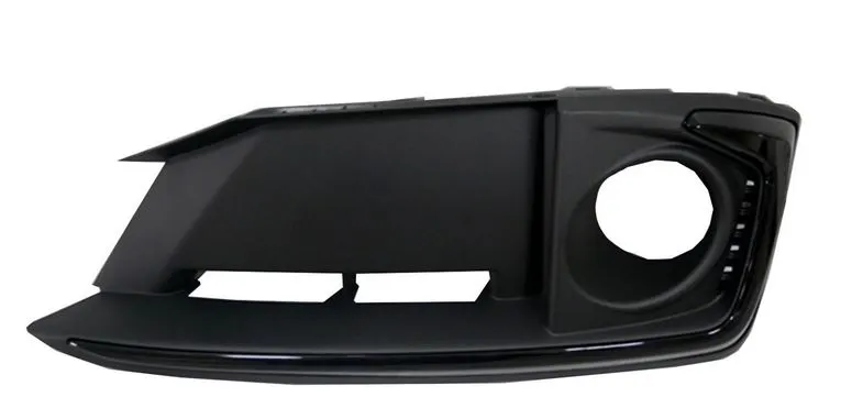 Honda Civic Coupe 2019-2020/Civic Sedan 2019-2021 Fog Lamp Bezel Front Passenger Side Black With chrome Trim Ex/touring Model