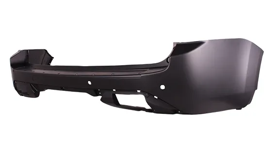 Honda Pilot Bumper Rear Primed With Sensor Hole Touring Model CAPA Certified 2012-2015