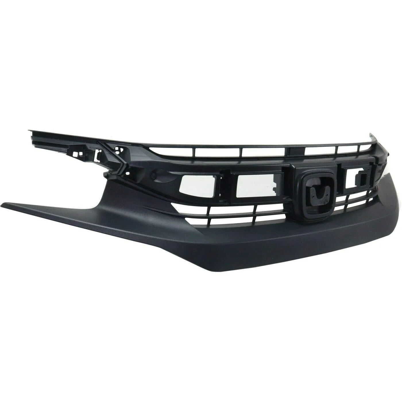 Honda Civic Coupe/Civic Sedan Grille Textured Black Excludes SI CAPA Certified 2016-2018
