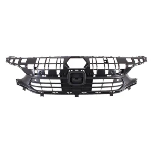 Honda Civic Sedan Grille Front Textured Black With PARK Assist Sensor Without Emblem Excludes SI 2022-2024