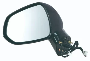Honda Fit Door Mirror Driver Side Power Paint-to-Match Manual Fold 2007-2008