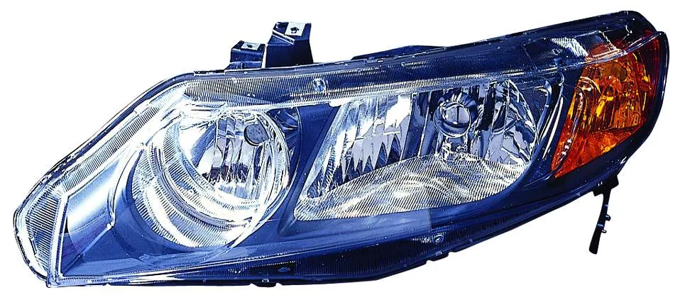 Honda Civic Sedan Head Lamp Driver Side CAPA Certified 2006-2008