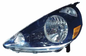 Honda Fit Head Lamp Driver Side Black High Quality 2007-2008