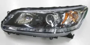 Honda Accord Sedan Head Lamp Driver Side Halogen With LED Drl 3.5L Ex-l Models 2013-2015