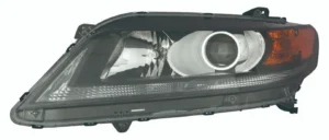 Honda Accord Coupe Head Lamp Driver Side 4 Cyl Halogen CAPA Certified 2013-2015