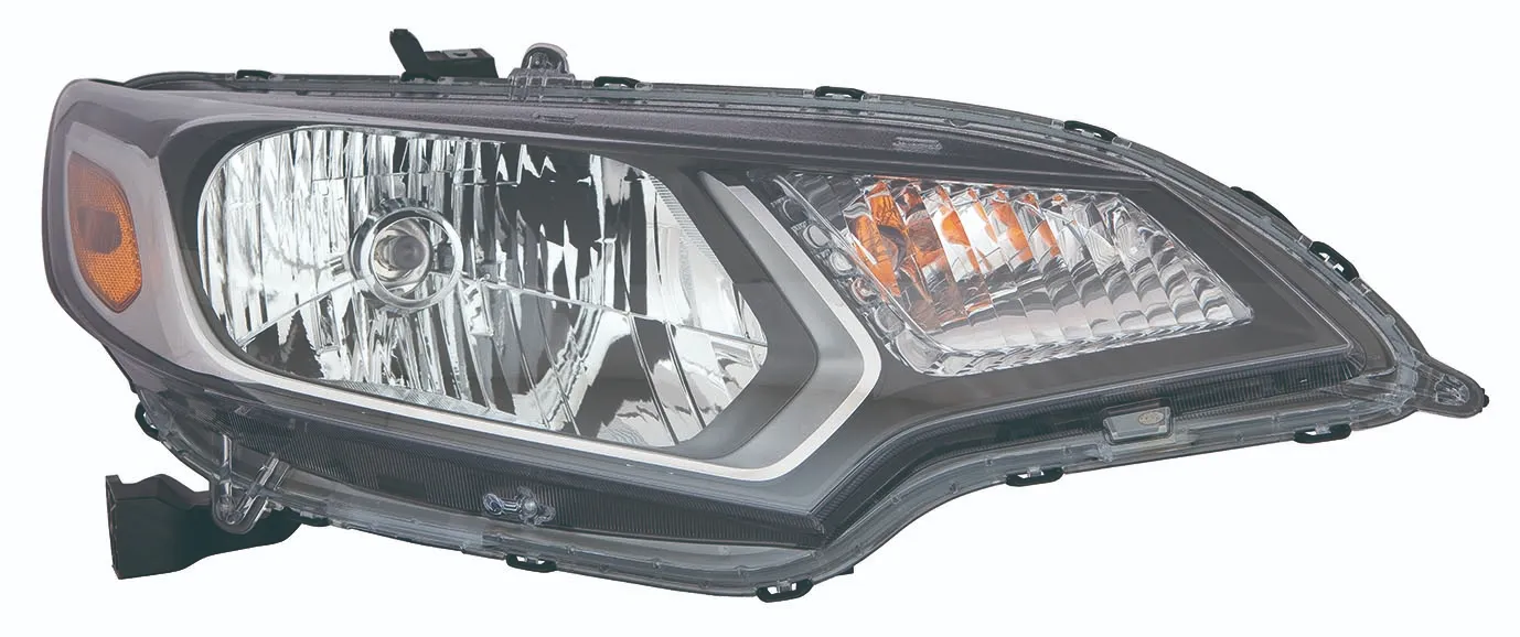 Honda Fit Head Lamp Driver Side Halogen 2015-2017