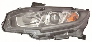 Honda Civic Coupe 2016-2020/Civic Hatchback 2017-2021/Civic Sedan 2016-2021 Head Lamp Driver Side Halogen CAPA Certified