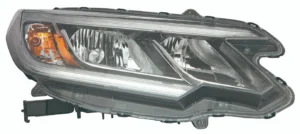 Honda CRV Head Lamp Passenger Side Halogen Without LED Drl LX CAPA Certified 2015-2016