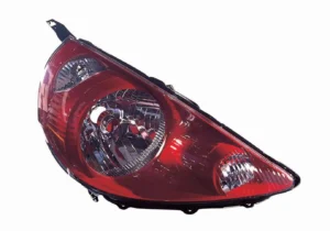 Honda Fit Head Lamp Passenger Side Red(code R81) High Quality 2007-2008