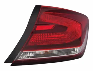 Honda Civic Sedan Tail Lamp Passenger Side High Quality 2013-2015