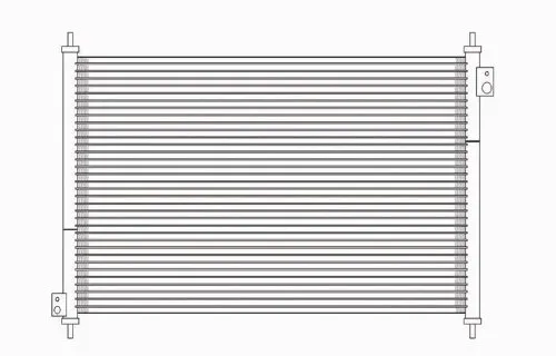 Acura CL 2001-2003/TL 1999-2003 Condenser V6 3.2L TL/CL