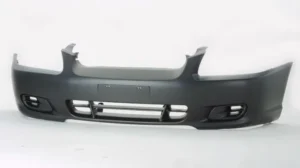 Hyundai Accent Sedan Bumper Front Primed Without Fog Lamp Hole 2000-2002