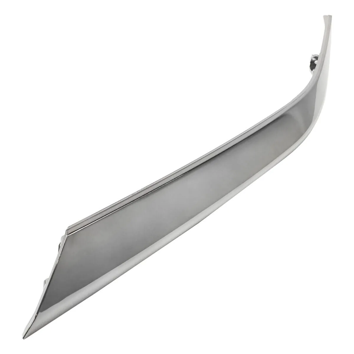 Hyundai Santa FE Bumper Molding Front Driver Side Smoked Chrome Finish(extension To Molding Above Grille) 2019-2020