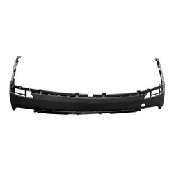 Hyundai Santa FE/Santa FE XL Bumper Lower Rear Textured Without Sensor CAPA Certified 2013-2016