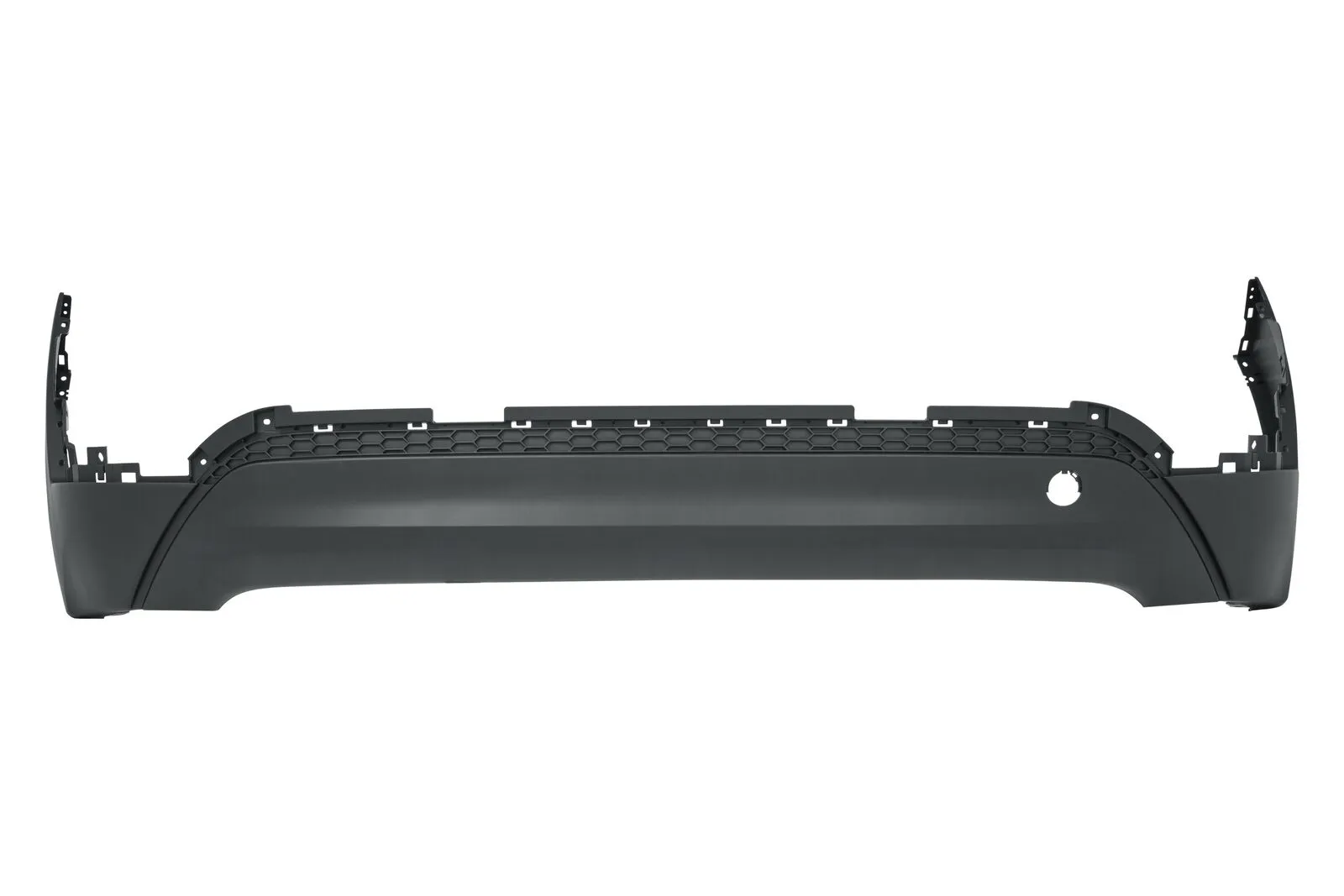 Hyundai Tucson Bumper Lower Rear Textured Black Without Blind Spot Detection 2016-2018