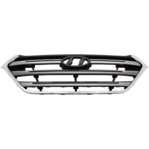 Hyundai Tucson Grille Black/silver With chrome Molding 2016