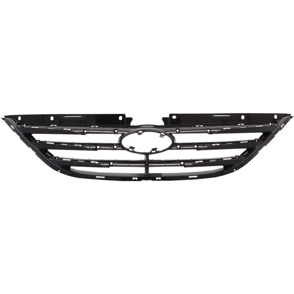 Hyundai Sonata Grille With Paint-to-Match Bars Use With Chrome Molding (not Include Moulding) 2014