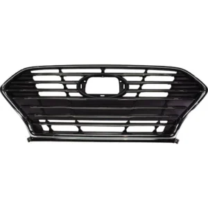 Hyundai Sonata Grille Front Smoked Black With chrome With adaptive Cruise Excludes Sport 2018-2019
