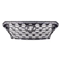 Hyundai Santa FE Grille Gray/satin Chrome Without Camera Hole 2019-2020