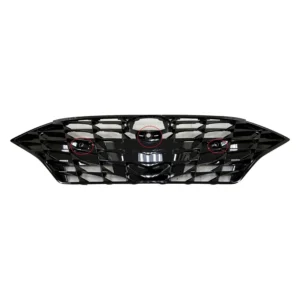 Hyundai Sonata Grille Front Gloss Black With TWO Sensors/camera Fits Ltd/ultimate (canada) Models 2020-2023