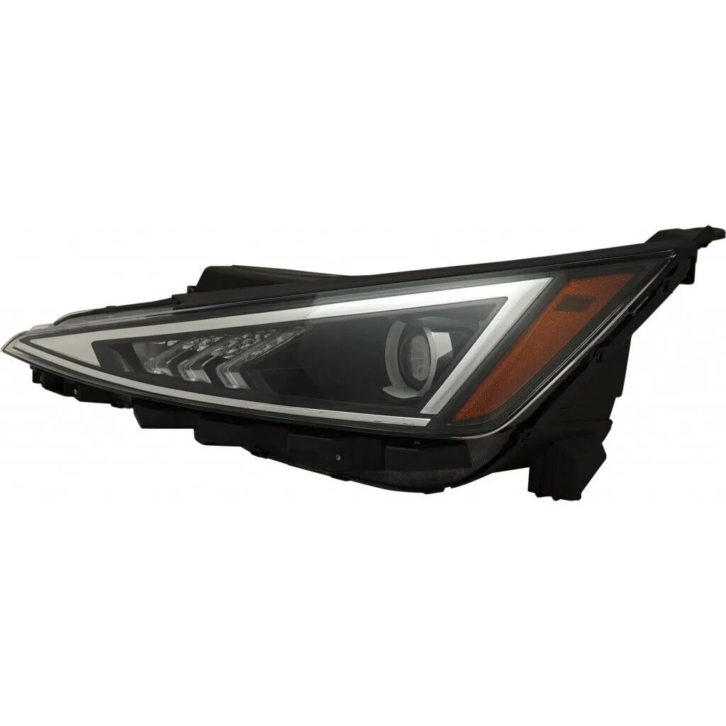Hyundai Elantra Sedan Head Lamp Driver Side Halogen Without LED Drl Us Built High Quality 2019-2020