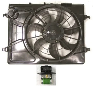 Hyundai Elantra 2007-2010/Elantra Touring Wagon 2009-2010 Cooling Fan Assembly