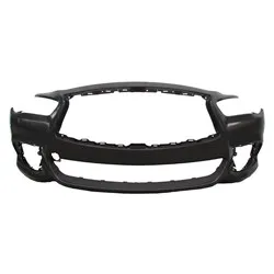 Infiniti QX60 Bumper Front Primed With Sensor Without Washer CAPA Certified 2016-2020