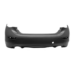Infiniti Q50 Sedan Bumper Rear Primed Without Sensor 2014-2017