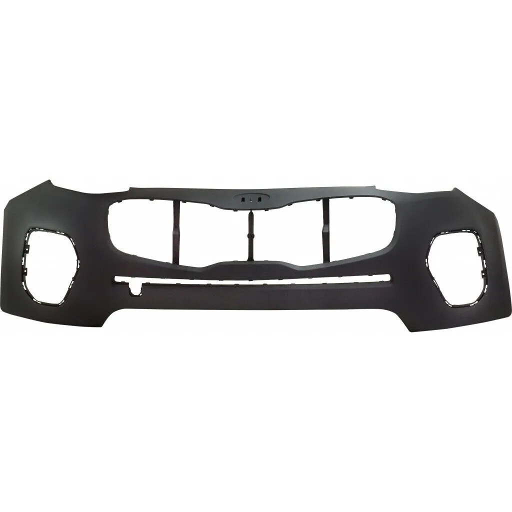 Kia Sportage Bumper Front Primed Without Sensor FWD Model 2017-2019