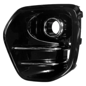 Kia Sportage Fog Lamp Bezel Front Driver Side Textured Black With chrome Molding Without LED Fog FWD 2017-2019