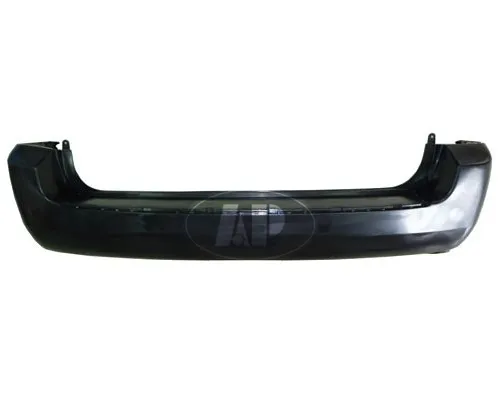 Kia Sedona Bumper Rear Primed Without Sensor EX/LX Models Long Wheel CAPA Certified 2006-2012, 2014