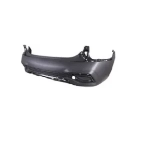 Kia Seltos Bumper Rear Textured EX/S/Sx For LX With satin Chrome Center Molding 2021-2023