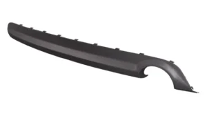 Kia Forte Bumper Rear Lower Matte-black With right Side Exhaut Hole (sx) 2010-2013