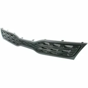 Kia Rio Hatchback Grille Upper Matte-black Without Fog Lamp TYPE 2012-2015
