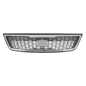 Kia Sorento Grille Painted Silver With chrome Mldg Sx Model 2014-2015