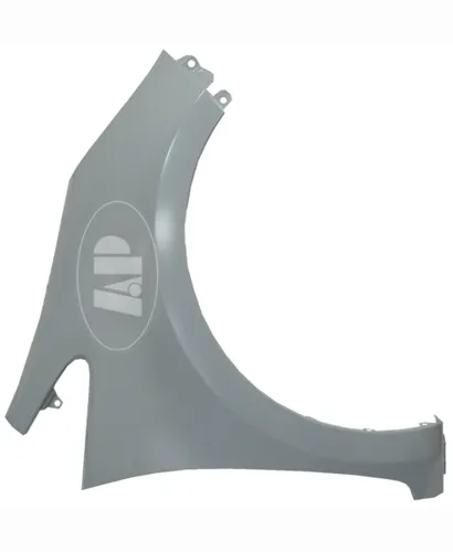 Kia Rio Hatchback/Rio Sedan Fender Front Passenger Side (Without Signal Lamp Hole) Steel 2012-2017