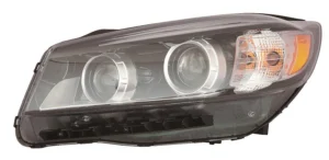 Kia Sorento Head Lamp Driver Side With LED Without LED Accent Light CAPA Certified 2016-2018