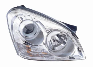 Kia Optima Head Lamp Passenger Side Without App Package With chrome Bezel CAPA Certified 2007-2008