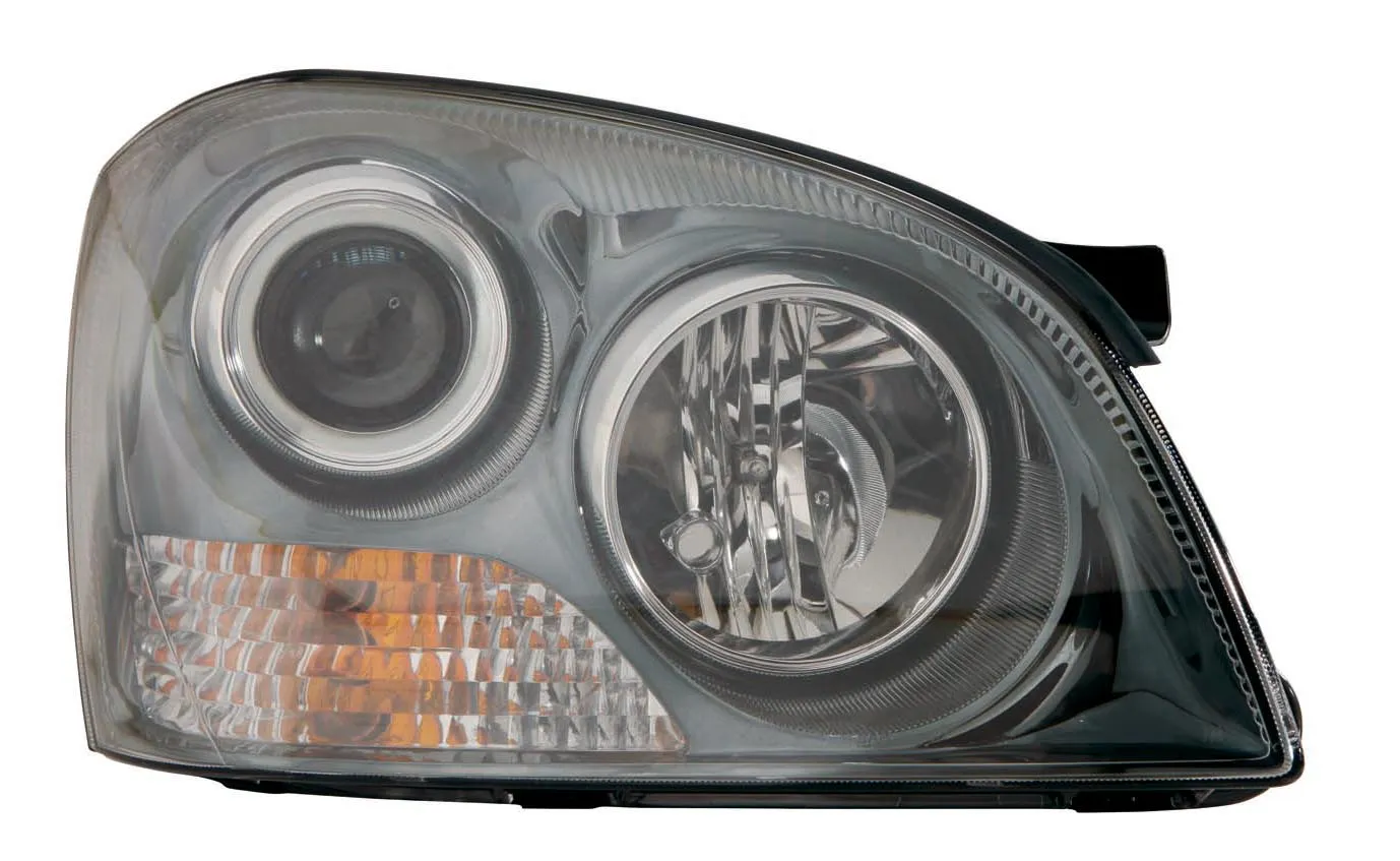 Kia Optima Head Lamp Passenger Side With black Insert With appearance Package High Quality 2007-2008