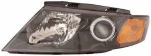 Kia Magentis/Optima Head Lamp Passenger Side Black Bezel (a Type) High Quality 2009-2010